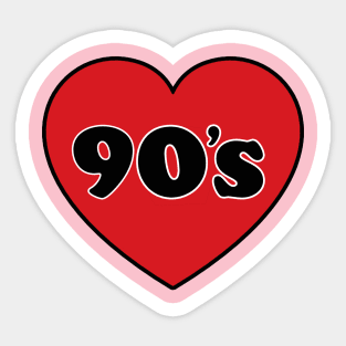 90s Sticker